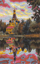 Набор для вышивания " PANNA" CM- 1484 ( ЦМ- 1484 ) " Цветы заката тают в небе" 