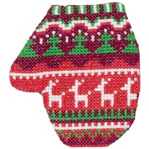 " Klart" набор для вышивания 8- 393 " Варежка с оленями" 