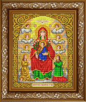 Рисунок на ткани для вышивки бисером ИС-4083 ПБ Сицилийская 27,5х16см