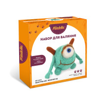 " Miadolla" WT- 0213 " Монстрик Айк" набор для валяния . 